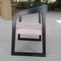 Cadeira de madeira nova do projeto Home Furniture com assento da tela